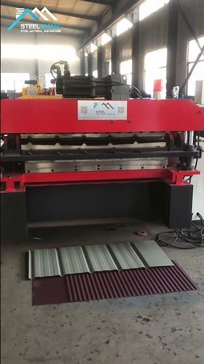 Double Layer Roll Forming Machine|Metal Roofing Sheet Forming Machine#rollformingmachine #tube mill