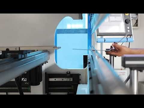 KRRASS CNC Press Brake Machine with DELEM DA69T 3D and 2D graphical import DXF