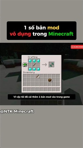 Some useless mods in Minecraft 😅 #shorts #minecraft