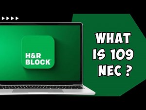 What is a 1099 NEC on H&R Block | IRS 1099 NEC Form Guide (2024)