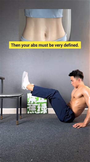 100 chair reps to burn belly fat, tighten abs, and reveal a sharp vest line fast! #fitness #workout