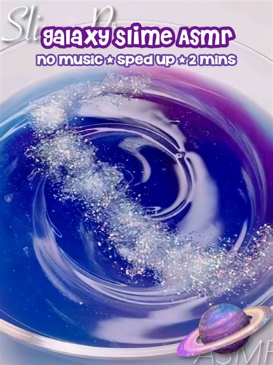 Galaxy Slime ASMR: A Captivating 2-Minute Experience
