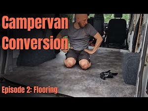 Installing a floor in my van conversion