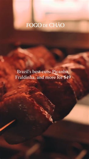 It’s now or never. Taste Brazil’s best fire-roasted cuts like juicy Picanha, authentic sides, our fresh Market Table, and more for $49 at Fogo. | Fogo de Chão | Facebook