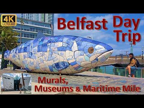 Belfast Day Trip🍀Walking Tour 🚢 {New/4K}
