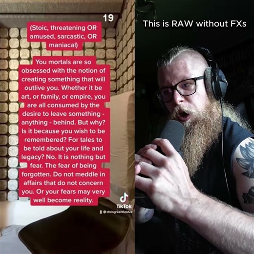 I don't need a pitch shifter or voice changer to become a DEMON😈🎤
