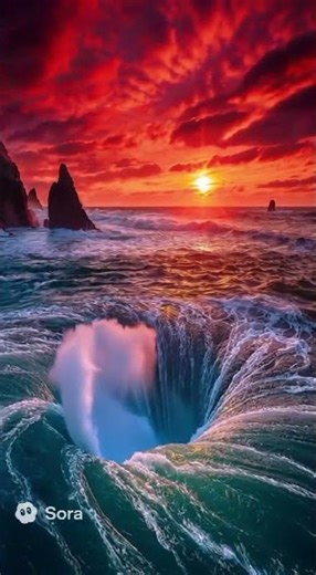 🌊 Ocean Fury | Massive Hurricane Hits the Sea