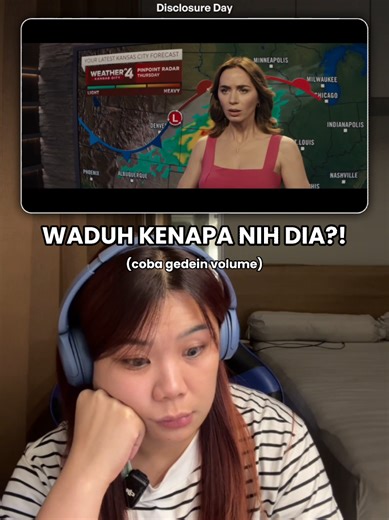 oke! dapet lg nih film lain yg ditunggu tahun ini! 10 Juni 2026 #disclosureday #disclosuredaymovie #stevenspielberg #emilyblunt #bahastontonan