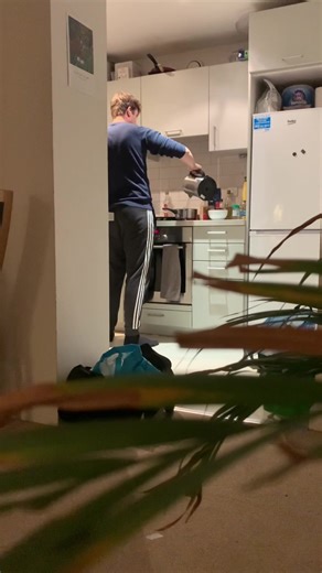 Alone in the flat and decided to make pasta #food #youtuber #blessings