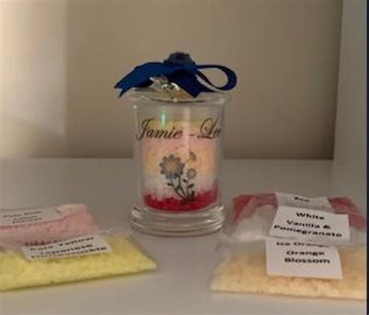 DIY Kit, Scented Wax Beads, Candle Gift Sets Personalized With Name - Etsy