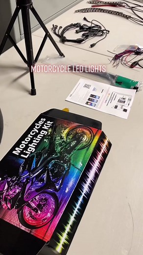 Motorcycle LED Lights Installation Tutorial