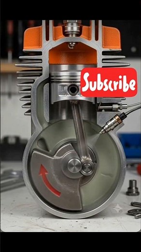 🏍️ How a Motorcycle Engine Works #engine #automobile #engineering