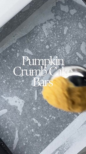 282K views · 3.4K reactions | The Pumpkin Crumb Cake Bars I cannot...