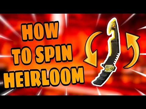 How To Spin Heirlooms Apex Season 8! All Heirloom Spam Inspect Animations!