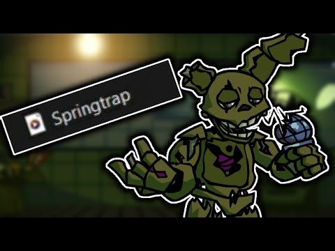 Springlocked But It Uses My Springtrap Chromatic | FNAF FNF Cover 🎶