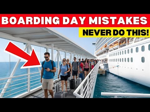 25 Things to Know Before Your First Cruise Boarding Day (Embarkation Tips 2025)