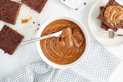 Vegan Peanut Butter Frosting (Healthy, No Butter, No Powdered Sugar) - Plant Based Jess