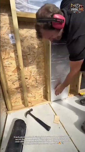Perfect Insulation Panel Cutting ✂️🏠 #Construction #DIY