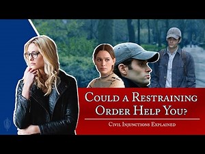 How do I get a restraining order? | Restraining Orders Explained