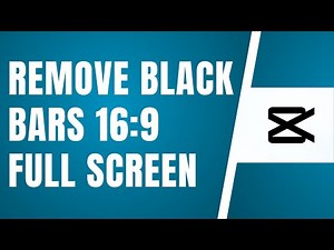 UPDATED 2025! How To Remove Black Bars 16:9 Full Screen Tutorial! CapCut