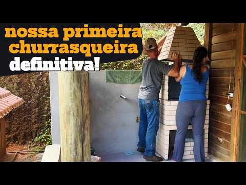 Installing the barbecue grill. It seemed easy but... We called for backup!