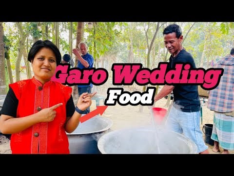BANGLADESHI GARO WEDDING FOOD COOKING
