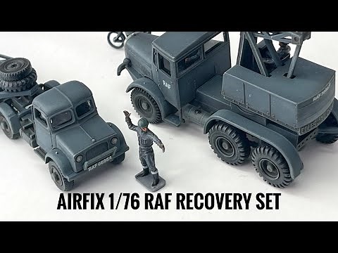 Another ‘vintage’ Airfix kit gets built, the RAF Recovery Set.