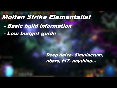Poe 3.27 - Deep delve - Molten Strike Elementalist