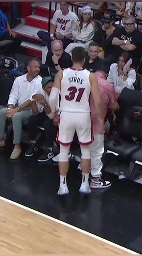 DJ Khaled doing his part in Miami 🤣 | NBA
