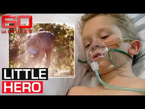 How a little boy fought through agonising pain to save his father's life | 60 Minutes Australia