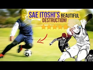 I tried SAE ITOSHI'S GENIUS Skills! | Blue Lock U20 Match Skills!