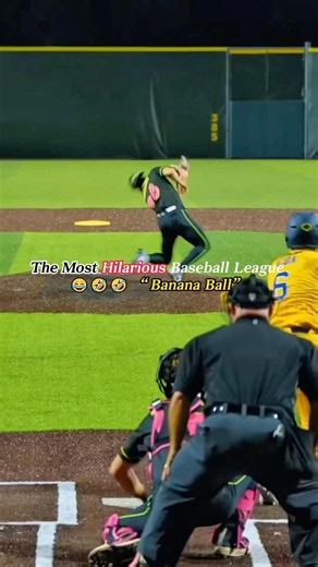 The Most Hilarious Baseball League 😂 “Banana Ball”#Baseball #MLB#us #fyp #funny