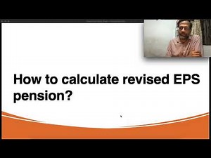 How to calculate revised EPS pension