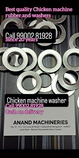 chicken machine rubbers