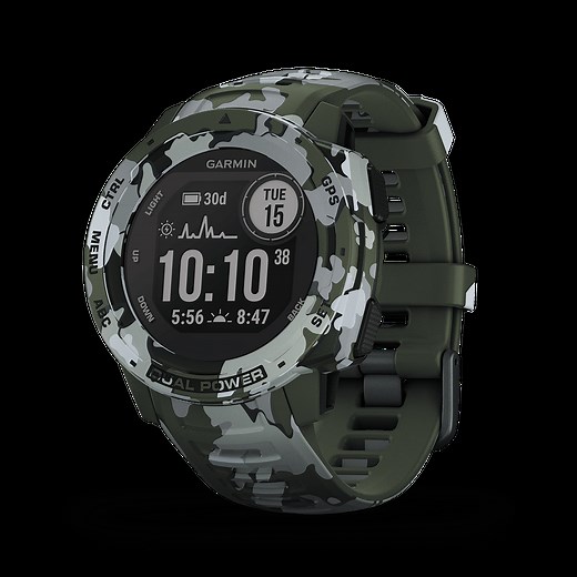 Instinct Dual Power Camo Edition | スマートウォッチ | Garmin 日本