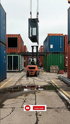 See How a Shipping Container Yard Actually Works #behindthescenes #containers