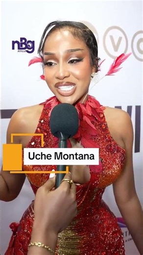 Uche Montana emotionally dedicates her Trailblazer Award to her family. #amvca12 #amvca #nbgupdates