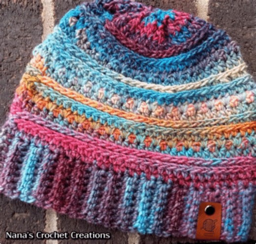 11K views · 18 reactions | "Melange Hat" • Red Heart Roll With It...