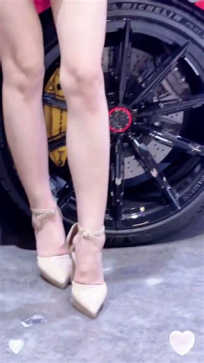Call me GG a highly expressive model#Car model beauty#Shenzhen Auto Modification Show#Snap