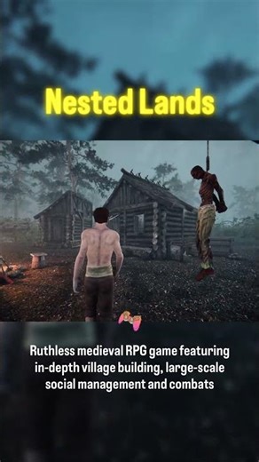 Ruthless Medieval RPG Game With In-Depth Village Building - Nested Lands