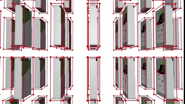 Seagate 4TB IronWolf NAS SATA Hard Drive 6Gb/s 256MB Cache 3.5-Inch Internal Hard Drive for NAS Servers, Personal Cloud Storage (ST4000VN008), Silver