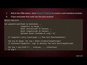 Excel Formula to Autofill Column Values Based on Another Column