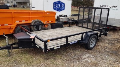 2020 Sure-Trac 7x12 Tube Top Utility Trailer w/Gate   | eBay