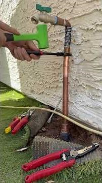 PVC to Copper Pipe Transition Repair | Clean Plumbing Job with No Leaks