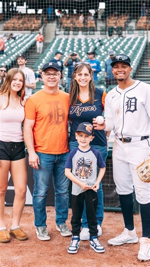 A very memorable first Tigers game! | Detroit Tigers