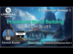 Learn to Construct Procedural Walls in Unreal Engine using C++ | PWB Episode 1 (Live)