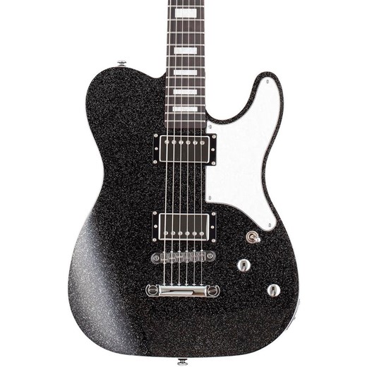 Schecter Jack Fowler PT Signature Electric Guitar - Black Sparkle, Sweetwater Exclusive