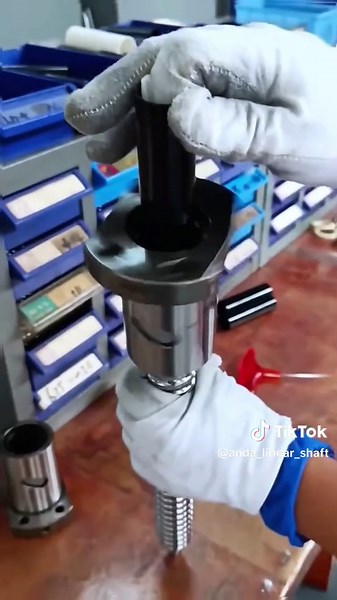 Improve machine precision with high-quality Linear shafts ! ! #ballscrew #manufacturing #factory #fyp #assembly #cnc #machining #production #video #industrialshafts #spareparts #linearshaft #screwmanufacturing #precisionmachining #metalfabrication #screw #Linearshafts
