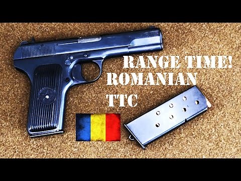 Range Time! Shooting the Romanian TTC Tokarev Pistol in 7.62x25mm.