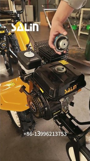 High-quality tiller — quality you can see in action.